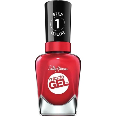Sally Hansen Lak na nehty Miracle Gel 444 Off with her Red 14,7 ml