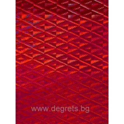 Фолио Червен металик