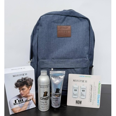 Selective Professional Selective CEMANI Комплект за мъже + подарък раница и 1 бр. Монодози