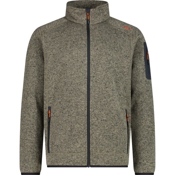Image 1 of CMP Мъжко поларено яке CMP Jacket Jacquard Knitted 3H60747N Fleece jacket - Corda / Antracite - размер 60 (EU) (005-5003-1718)