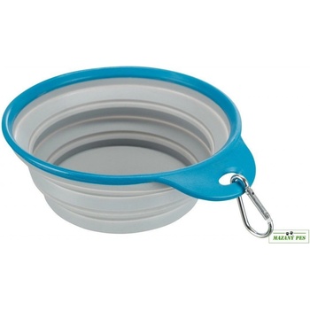 Trixie Cestovní silikonová miska s pevným okrajem 18 cm 1 l