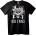 NOONEBRAND Guns N' Roses Skull T-Shirt - 7XL, Black
