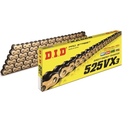D.I.D Reťaz 525VX3 G&B 108