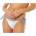 Rip Curl Surf Puff Cheeky bikini bottom - White (White)