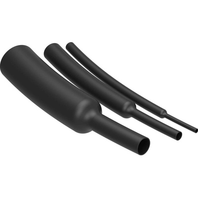 TE Connectivity 5069884015 zmršťovacia bužírka čierna 25.4 mm 12.7 mm Pomer zmrštenia:2:1 60 m