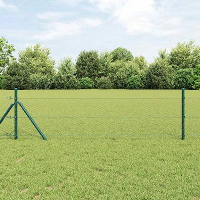 Šedý oplocení pro venkovní použití 0,4 x 50 m ocelový