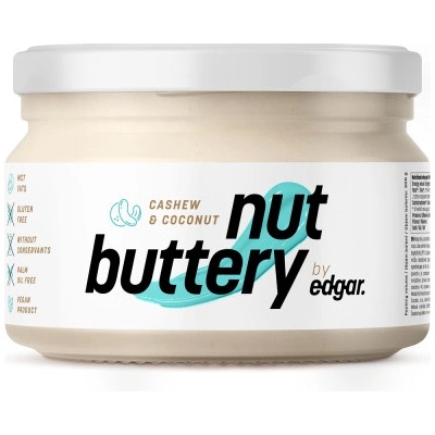 Edgar Power Nut Buttery Kokos kešu 300 g