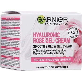 Garnier Hyaluronic Rose Gel-Cream Хидратиращ гел крем за лице за всеки тип кожа 50мл