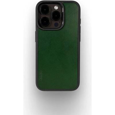 Pouzdro Lemory PROTECT Apple iPhone 15 Pro Max s podporou MAGSAFE tmavě zelené