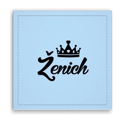 Fotoobraz 40x40 cm Ženich