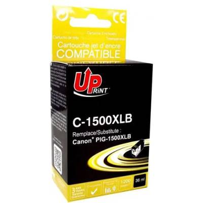 Compatible Мастилница UPRINT PGI1500 Canon, Черен (LF-INK-CAN-PGI1500B-XL-UP)