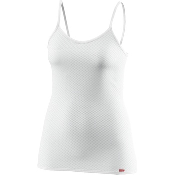 Löffler Дамско синтетично термобельо Löffler Women's Spaghetti Top Grid Transtex Light Synthetic base layer - White - размер 44 (EU) (114-3105-0216)