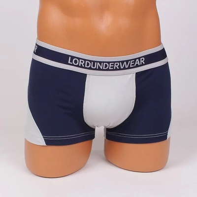 Мъжки боксер в сиво и тъмносиньо