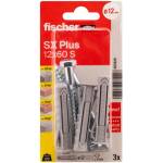 Fischer ДЮБЕЛ С ВИНТ 12x60 3 БР fischer sx plus (4048962481556)