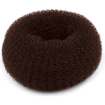 Drátěnka do drdolů Ø7,5 cm - hnědá