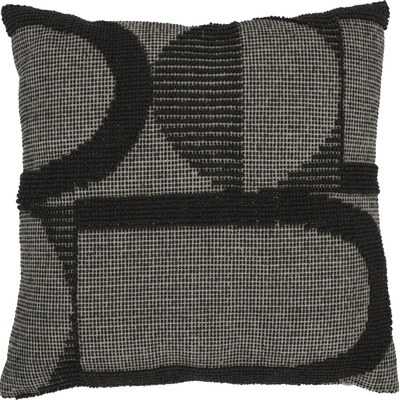 LIVARNO polštář geometrie/antracitová 45x45 – Zbozi.Blesk.cz