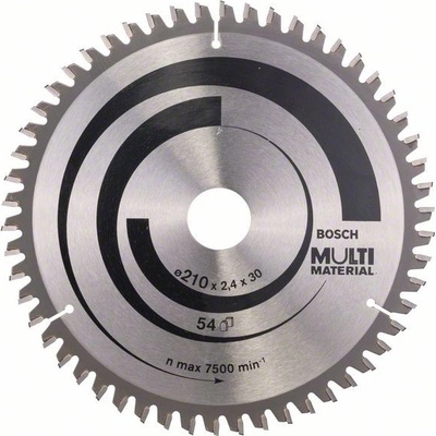 Bosch Pílový kotúč Multi Material 210 x 30 x 2,4 mm, 54 2608640511