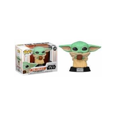 Funko pop star wars: mandalorian - the child w/ cup