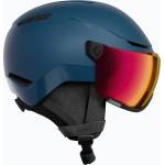 Atomic Скиорска каска Atomic Revent Visor Photo deep ocean/red photo