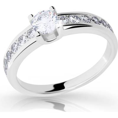 Cutie Jewellery gold dámský prsten Z6885 2146 ze zlata se zirkony Růžová