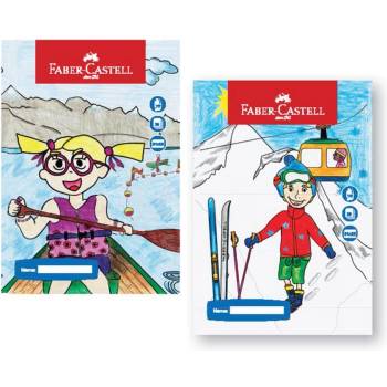 Faber-Castell Скицник за рисуване, A4, 160 g/m2, спирала, ме (1575100025)