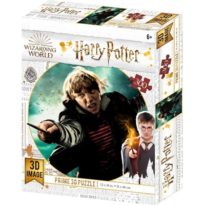 PRIME 3D Harry Potter: Ron Weasley 3D 300 dílků