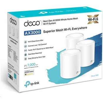 TP-Link Deco X60, 3ks