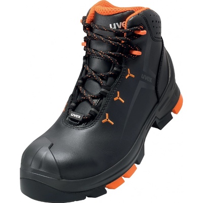 Uvex 2 65032 bezpečnostná obuv ESD S3 oranžová čierna