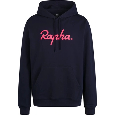 Rapha Men's Heavyweight Cotton Hoodie modrá ružová