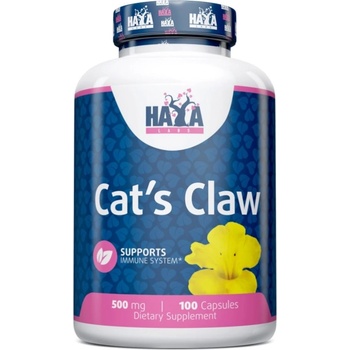 Haya Labs Cat's Claw, 500 mg, 100 капсули, Haya Labs