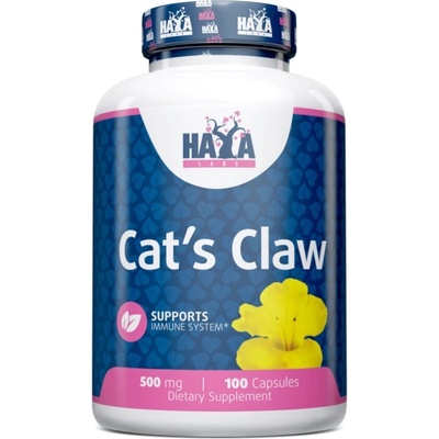 Haya Labs Cat's Claw, 500 mg, 100 капсули, Haya Labs