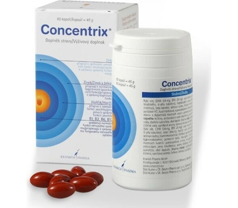 Kranich-Pharma Concentrix 60 kapsúl