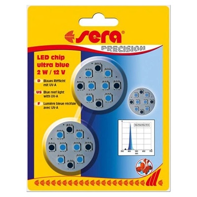 Sera LED chip ultra blue 2 W / 12 V