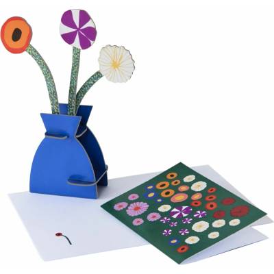 Přání Studio Roof + 3D Květina Klimt Flowers