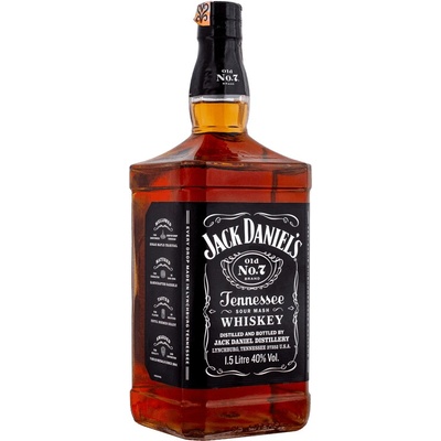 Jack Daniel's 40% 1,5 l (čistá fľaša)
