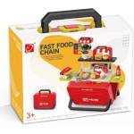 Man Yuk Toys Комплект играчки за бързо хранене в куфарче, 55 части (668-159)