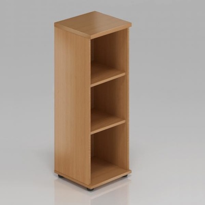Nábytek Designový cz S340 11 - Kancelářský regál Komfort, 40x38,5x113 cm, bez dveří , buk – Zboží Mobilmania