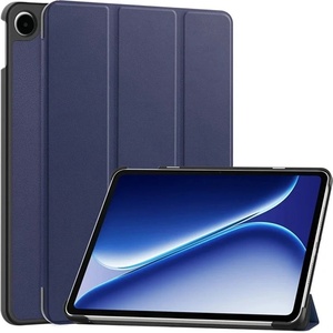 Gigapack OnePlus Pad Go 2 WiFi GIGAPACK Tok Standing, кожен ефект Active FLIP, държач за настолен компютър, BLUE BUTTON GP-182578 (GP-182578)
