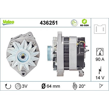 generátor VALEO 436251