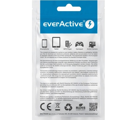 everActive CBS-1CB USB-C, 1m, černý