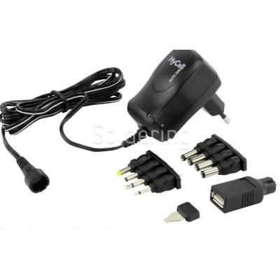 OEM CO HyCell 1201-0006 zásuvkový napájecí adaptér s redukcemi, nastavi - 103007166