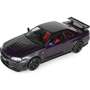 Solido 1: 43 nissan skyline gt-r (r34) z-tune midnight purple