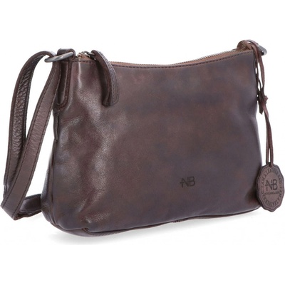 Noelia Bolger kabelka crossbody NB 2406 H hnědá