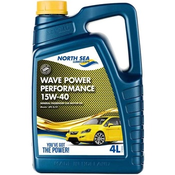 Image 1 of North Sea Lubricants Wave Power Performance 15W-40 4 l