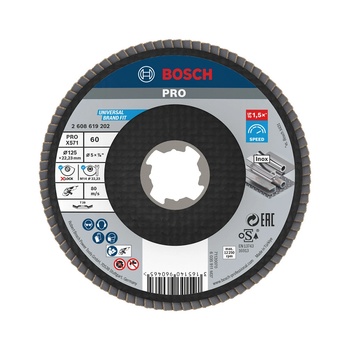 Bosch X-LOCK X571 BEST FOR METAL Шлифовъчен диск (2608619202) (2608619202)