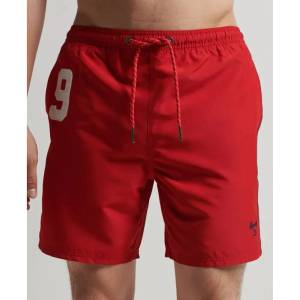 Superdry Бански гащета Superdry Vintage Polo swimming shorts - Red (Rouge Red)