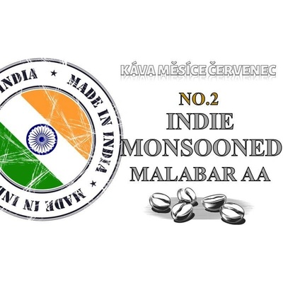 Coffeedream Káva INDIE Monsooned Malabar jemné mletí český turek 100 g