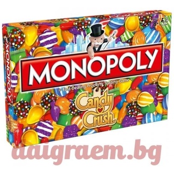 Image 1 of Winning Moves Настолна игра Монополи Candy Crush (WM28417)