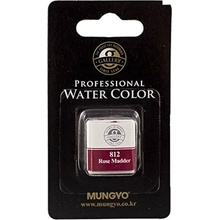 Mungyo akvarelová barva v půlpánvičce 812 Rose Madder