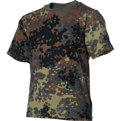 Brandit tričko dětské kids t shirt flecktarn